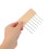 4Pcs Artist Paint Tools Wood Handle Texture Combs for Canvas Painting 4