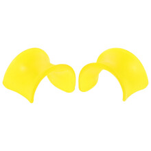 2Pairs Yellow Finger Trainer for Kids Piano Guzheng Practice Corrector