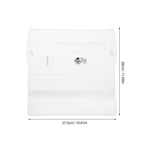 Big Acrylic Spinning Drum for - Clear Raffle Ticket Holder 2