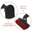 Lightweight Black Seat Hidden Tracker Mount with Bike Reflectors 8
