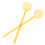 2Pcs Glass Bar Stir Sticks Lemon Design for Mixed Drinks 1