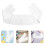 40Pcs Disposable Sweat Absorbent Pads White Cotton Under Belly Liners 10