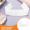 40Pcs Disposable Sweat Absorbent Pads White Cotton Under Belly Liners 9