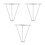 3Pcs Grey Iron Seed Rack Holder with Dual Ring for Home Hydroponics 9