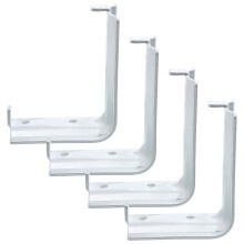 12Pcs Durable Metal Fire Extinguisher Mounts Silver Wall Hook Brackets