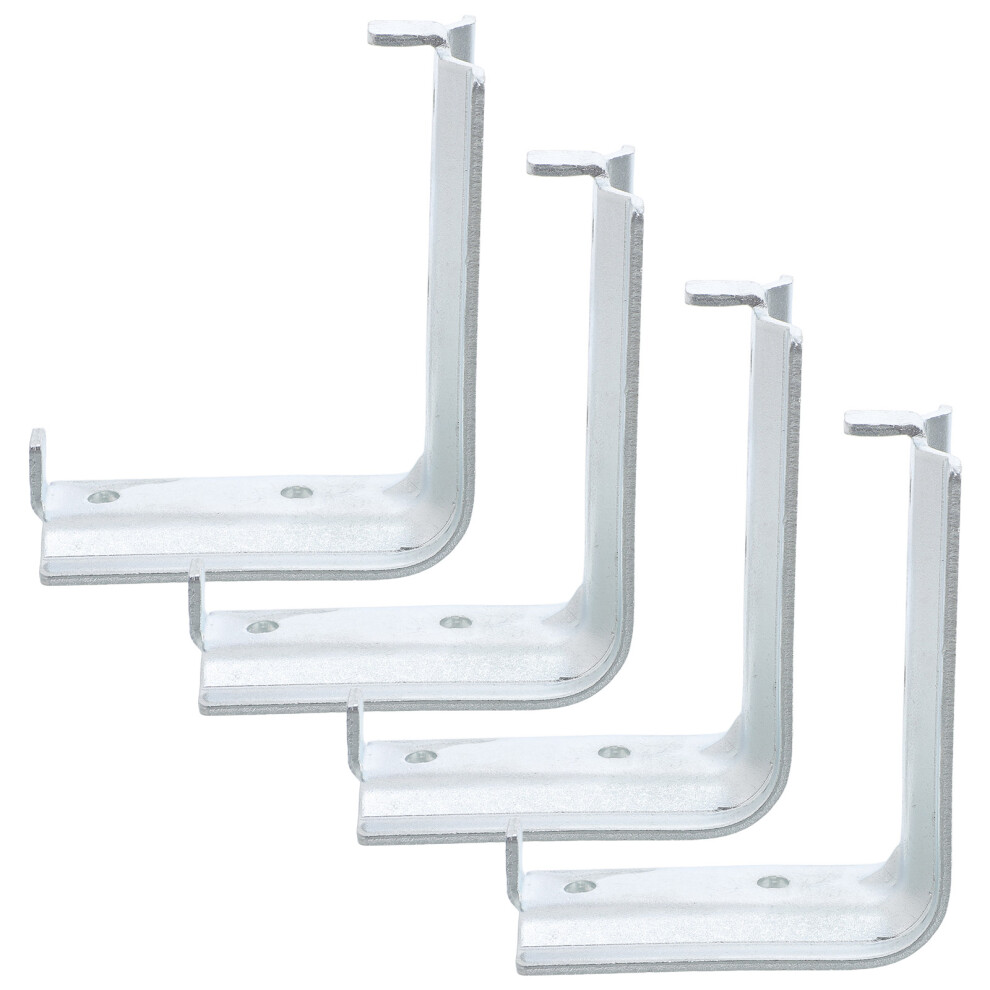 12Pcs Durable Metal Fire Extinguisher Mounts Silver Wall Hook Brackets 3622678728771