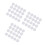 150Pcs Accessories White Plastic Noise Maker Insert Balls 6