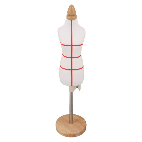 Small Dress Form Mannequin Multi PU Elastic Cotton Sewing Display