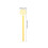 2Pcs Glass Bar Stir Sticks Lemon Design for Mixed Drinks 2