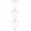 3Pcs Grey Iron Seed Rack Holder with Dual Ring for Home Hydroponics 5