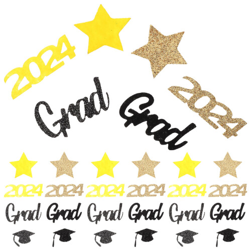 4Sets Decorative Graduation Confetti Scatters for Party Table Ornament 2