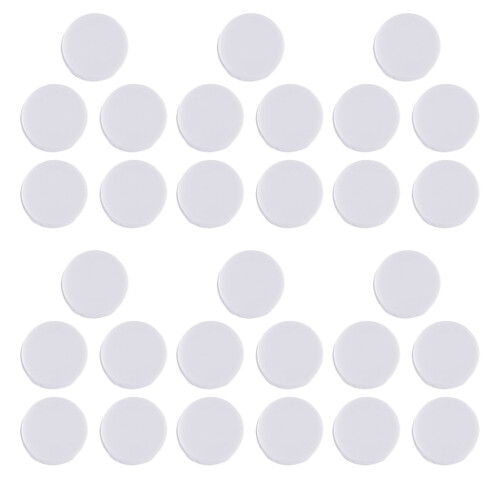 150Pcs Accessories White Plastic Noise Maker Insert Balls 1