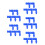25Pcs Blue Rubber Plug Caps Durable Replacement Boots 9