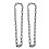 6Pcs Black Iron Hanging Chains for Plant Pots Feeder Lanterns 1
