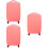 3Pcs Pink Suitcase Protector Cover Luggage Case Shield 7
