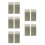 10Pcs Multi Qingtian Stone Stamp Carving for Personalized Seals 10