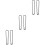 6Pcs Black Iron Hanging Chains for Plant Pots Feeder Lanterns 5