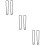 6Pcs Black Iron Hanging Chains for Plant Pots Feeder Lanterns 9