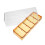 Portable Acrylic Poker Chip Tray Brown with Protective Lid 8