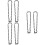 6Pcs Black Iron Hanging Chains for Plant Pots Feeder Lanterns 7