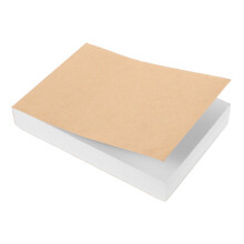 4Pcs Blank Mini Animation Sketch Pad with Khaki Cover for Drawing
