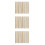 45Pcs Bamboo DIY Folding Fan Frame Multi Color Handmade Fan Ribs Set 7