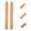 4Pcs Wood Handle Replacement Light Brown for Garden Tools 10