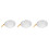 3Pcs Transparent Plastic Face Basin with Hanging Strap for Skincare 7