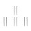 8Pcs Black Steel Stitching Needles Essential Crafting Tool 4