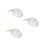 3Pcs Transparent Plastic Face Basin with Hanging Strap for Skincare 4