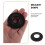 5Pcs Rubber Tub Stopper Gaskets Universal Black Drain Seals 8