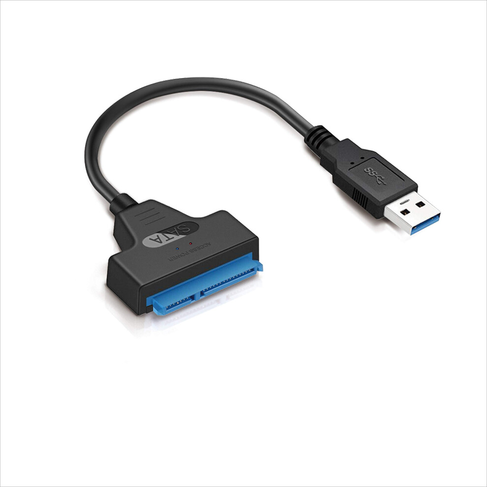 Sata To Usb 3.0 Adapter Cable For 2.5 Inch Ssd Hdd With Uasp Protocol And Speed Transfer 9365369925755
