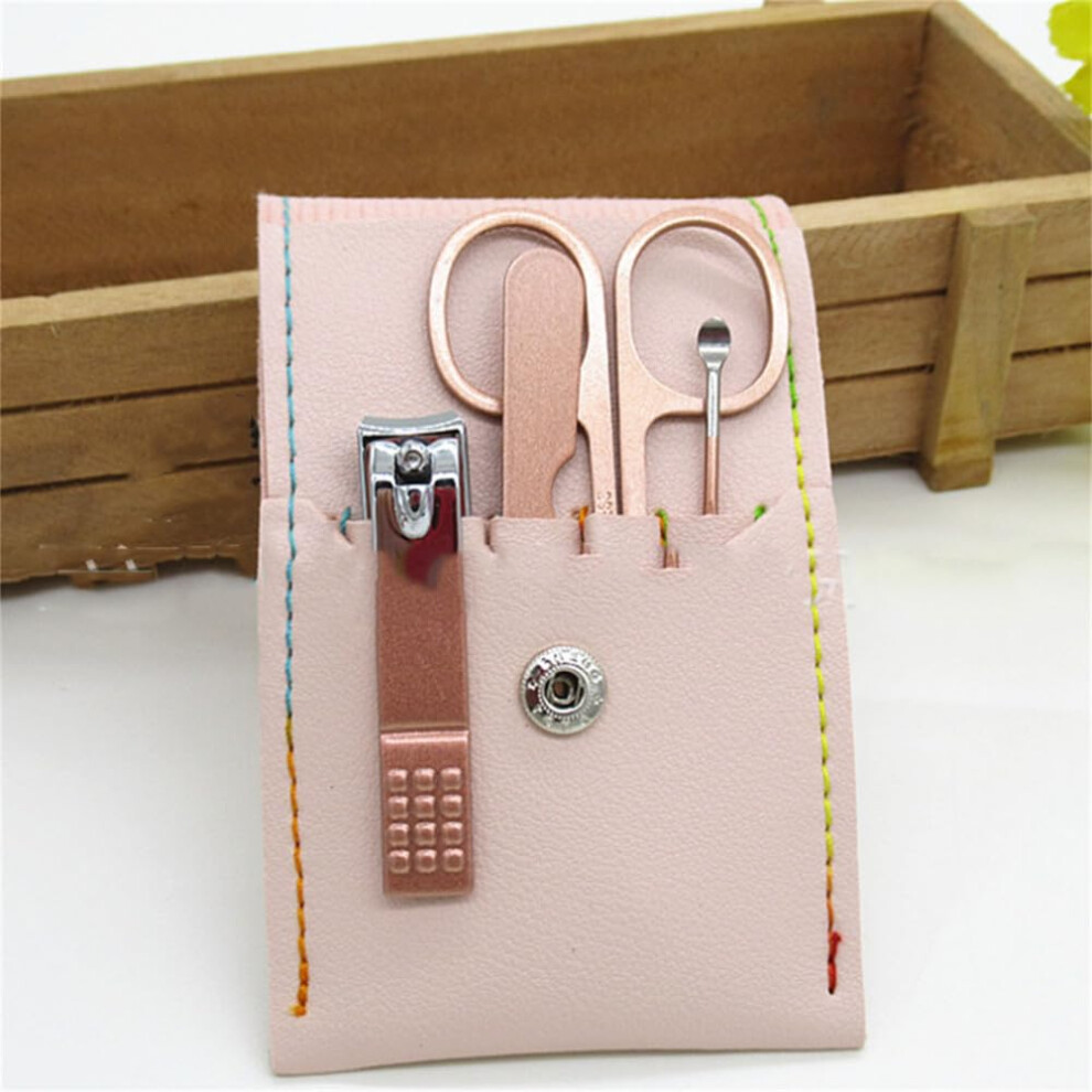 Manicure Set 12pcs Professional Nail Clippers and Grooming Kit with Storage Case for Travel