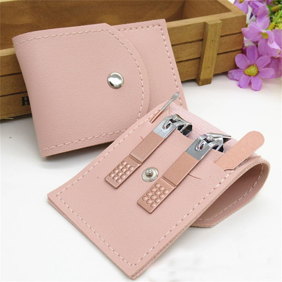 Manicure Set 12pcs Professional Nail Clippers Kit with Case for Precise Nail Trimming and Grooming