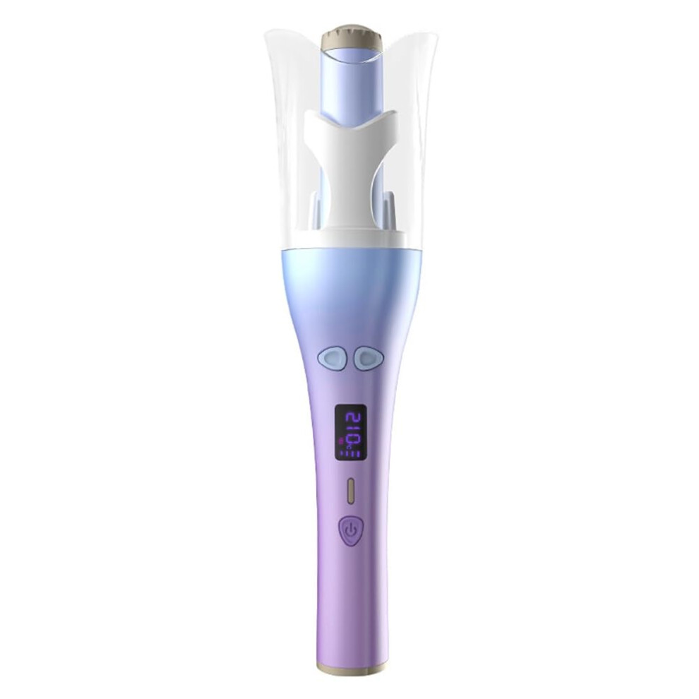 Automatic Curling Iron with Smart Temperature Control and AntiScald Design for Fast Styling