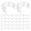 150Pièces Accessoires Couture Clips Canettes Transparent Plastique 1