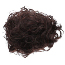 8Pcs Men Short Fluffy Synthetic Wig Durable Cosplay Hairpiece