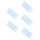 15Pcs Abs+iron Staple Removal Tool Portable Nail Extractor Sky-Blue 9