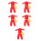 5Sets Lightweight Kids Martial Arts Suit Versatile Kung Fu Performance 6