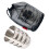 1Set Compact Silver Folding Bowls Stainless Steel Durable Outdoor Use 1