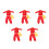 5Sets Lightweight Kids Martial Arts Suit Versatile Kung Fu Performance 4