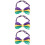 3Pcs Unique Bow Tie for Men Multi Color Adjustable Bowties for Parties 10