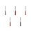 5Pcs Ergonomic Wood Handle for Woodworking 9