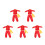 5Sets Lightweight Kids Martial Arts Suit Versatile Kung Fu Performance 7