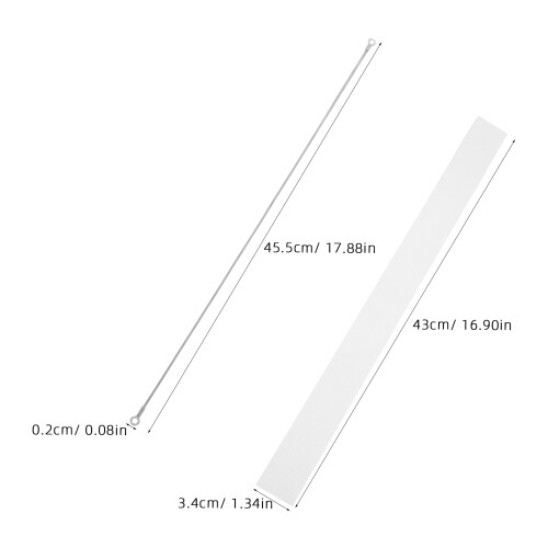 4Pcs Heat-Resistant White Sealing Strips Replacement for Heat Sealer 1