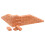 240Pcs Light Brown Miniature Bricks Clay for Craft & Model Decor 1