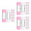 36Pcs Compact Contact Lens Box Plastic Durable Travel Eye 8