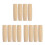 12Pcs Durable Wood Handle Grip Replacement for Small Files and Tools 5