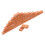240Pcs Light Brown Miniature Bricks Clay for Craft & Model Decor 2
