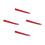 4Pcs Stable Adjustable Circular Saw Positioning Clamp in Red Aluminum 5